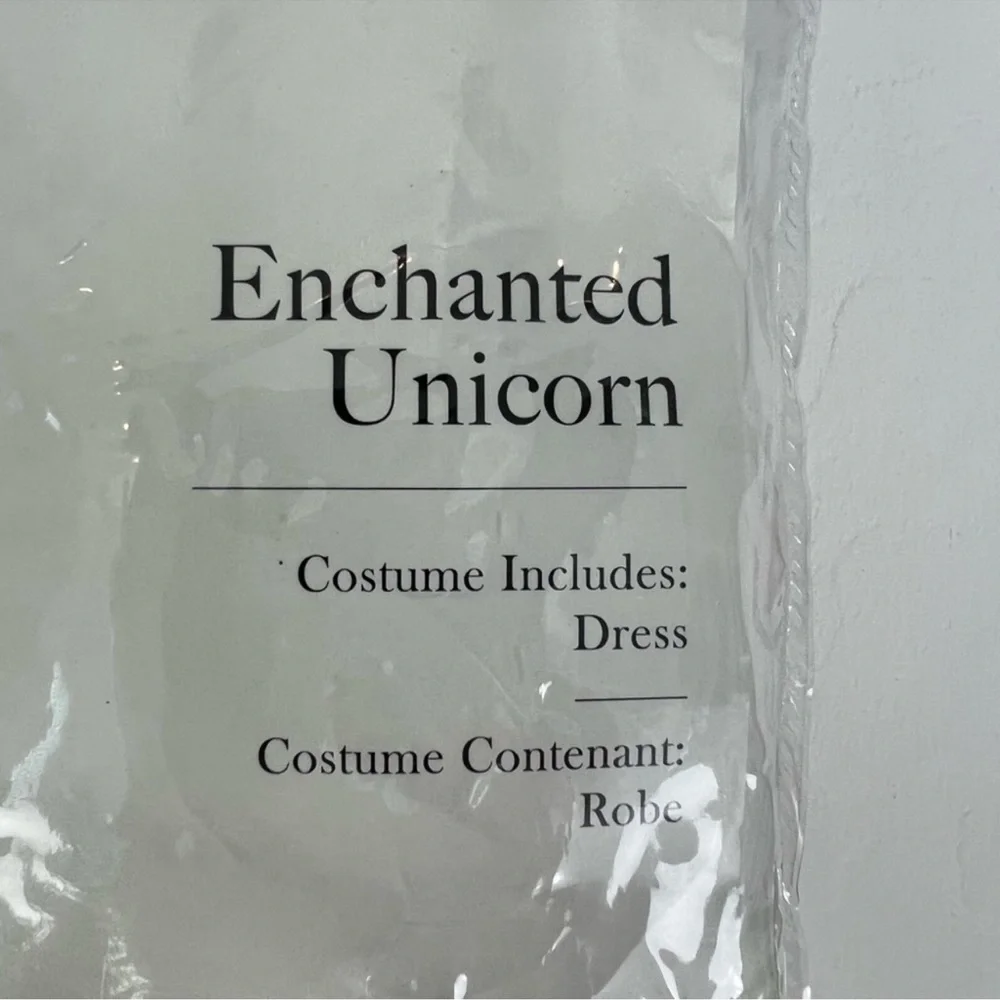 Enchanted Unicorn Costume Size Medium - Picture 6 of 7
